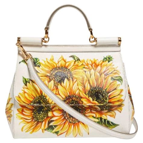 dolce and gabbana yellow purse